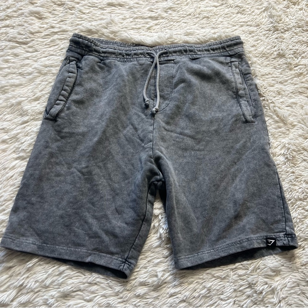 Gymshark acid wash lounge shorts